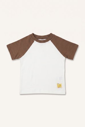 DeFacto Regular Fit Raglan Kısa Kollu Arma Detaylı Tişört Erkek Bebek I6551A526HSER105