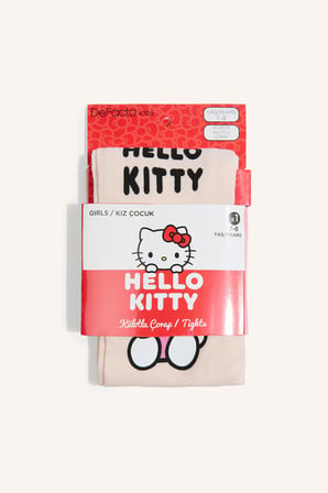 Hello Kitty Baskılı Külotlu Çorap Kız Çocuk