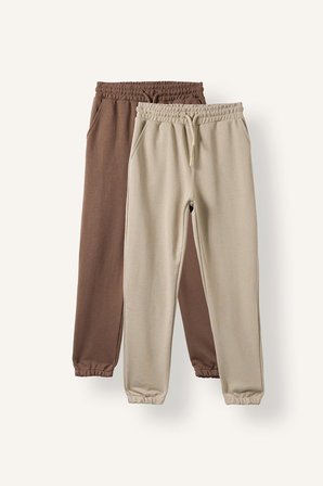 DeFacto Regular Fit Lastikli Paça 2'li Jogger Eşofman Altı Erkek Çocuk I0596A826AUBG712