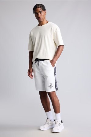 NBA Lisanslı Brooklyn Nets Standart Fıt Şort