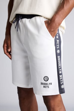 NBA Lisanslı Brooklyn Nets Standart Fıt Şort