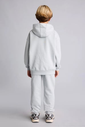 Overshirt Fit Kapüşonlu Kanguru Cepli Baskılı Sweatshirt Erkek Çocuk