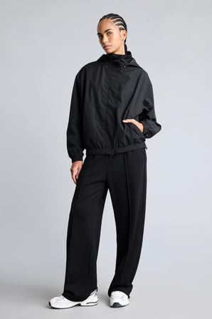 DeFacto Rüzgar Geçirmez Regular Fit Reglan Kollu Kapüşonlu Yağmurluk C4949AX26AUBK81
