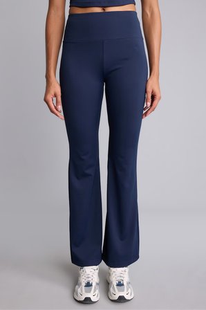 DeFacto Esnek Kumaş Aırtech Flare Fit Yüksek Bel Beli Saran Sporcu Pantolon C9192AX26AUIN187