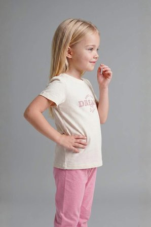 DeFacto %100 Pamuk Desenli 2'li Kısa Kollu Pijama Takımı Kız Bebek I1005A526AUBG285