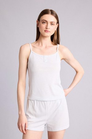 DeFacto Regular Fit Askılı 2'li Pijama Takımı I1171AX26SMER98