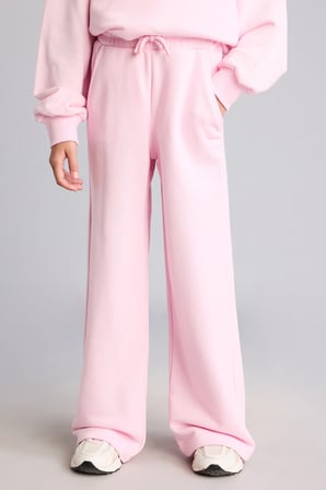 Beli Bağcıklı Wide Leg Eşofman Altı Kız Çocuk