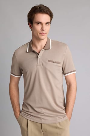 DeFacto Regular Fıt Polo Yaka Kısa Kollu Polo Tişört G7063AX26SMBG74