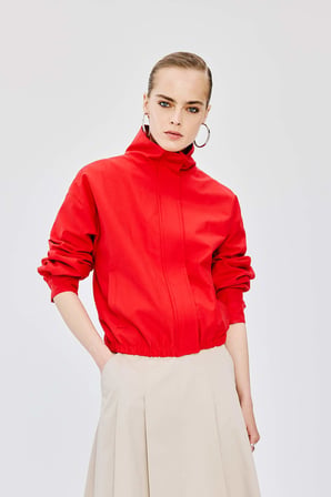 Dik Yaka Bengalin Blazer Ceket