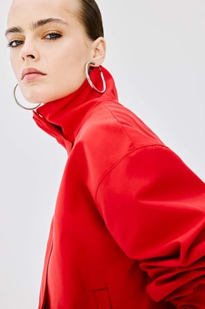 Dik Yaka Bengalin Blazer Ceket