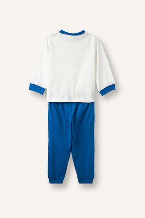 DeFacto Cars Baskılı Uzun Kollu Üst Lastikli Paça Alt 2'li Pijama Takımı Erkek Bebek I1766A526AUBE18