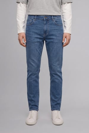 Sergio Regular Fit Normal Bel Boru Paça Jean Pantolon