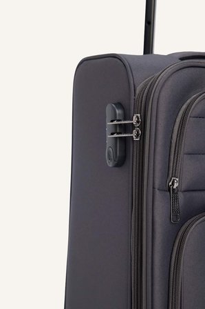 DeFacto Unisex Sert Kapaklı Küçük Boy Valiz H2487AXNSGR442