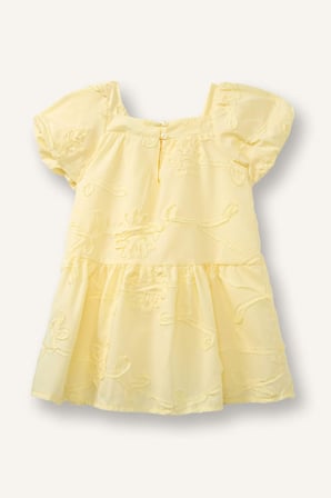 DeFacto Floral Kısa Kollu Dantel Elbise Kız Bebek H6023A526SMYL149