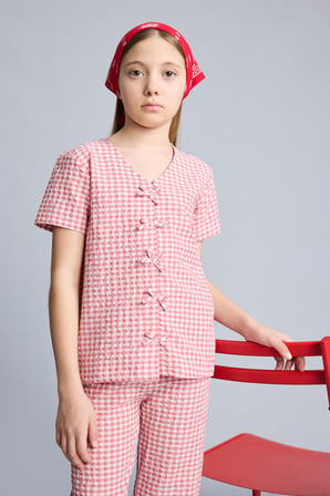 DeFacto Regular Fıt 2'li Pijama Takımı Kız Çocuk H2657A826SPBR96