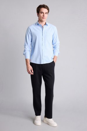 DeFacto Regular Fıt Cepli Düz Paça Pantolon E7829AX26AUBK81