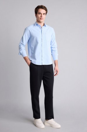 DeFacto Regular Fıt Cepli Düz Paça Pantolon E7829AX26AUBK81