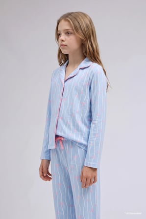 Regular Fıt 2'li Pijama Takımı Kız Çocuk