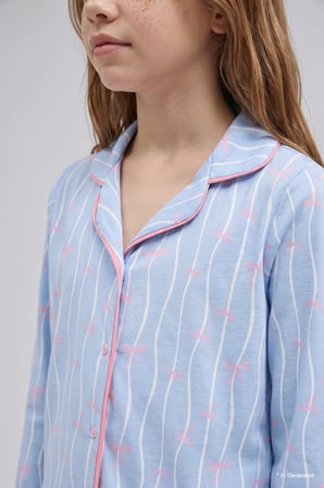 Regular Fıt 2'li Pijama Takımı Kız Çocuk