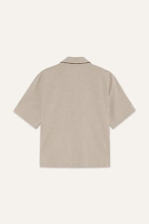 %100 Pamuk Boxy Fit Gömlek