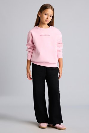 DeFacto Beli Bağcıklı Wide Leg Eşofman Altı Kız Çocuk I2264A826AUBK81