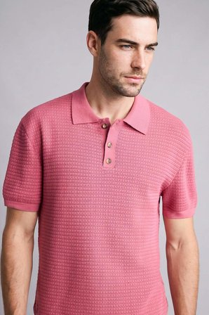 DeFacto Relax Fıt Basıc Kısa Kollu Triko Polo Tişört G3416AX26SMPR220
