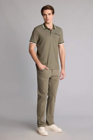 Regular Fıt Polo Yaka Kısa Kollu Polo Tişört