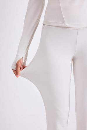 Flare Fit İspanyol Paça Standart Boy Sporcu Eşofman Altı