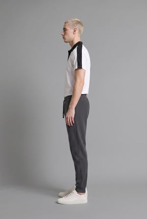 DeFacto Slim Fit Bağcıklı Fermuar Cepli Pike Jogger Eşofman Altı E9427AX26AUAR104