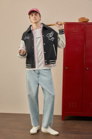 DeFacto %100 Pamuk Baggy Fit Jean Pantolon H2969AX26AUNM39