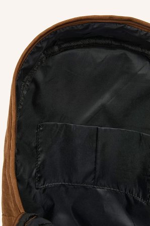 Erkek Gabardin Kahverengi Sırt Çantası