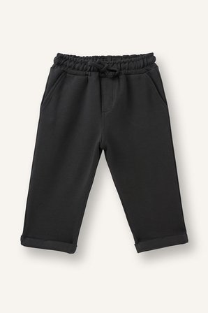 Beli Bağcıklı Regular Fit Erkek Bebek Pantolon