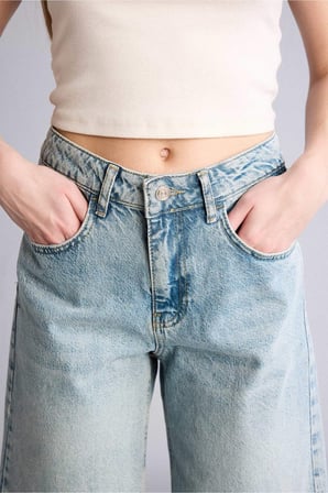 DeFacto Normal Bel Jean Bermuda H1196AX26SMNM39