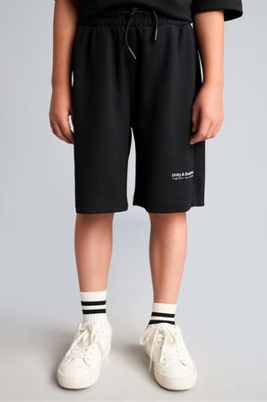 DeFacto Oversize Baskılı Cepli Modal Şort Erkek Çocuk H3108A826SMBK81