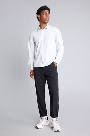Slim Fit Klasik Yaka Uzun Kollu Gömlek