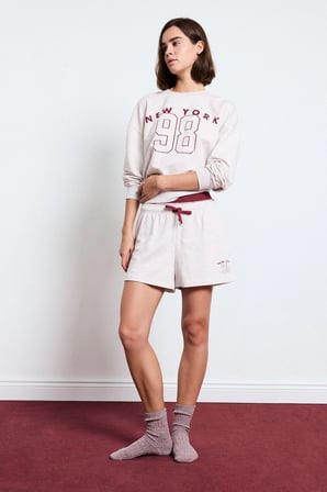 Regular Fıt Sweatshirt Kumaşı Alt