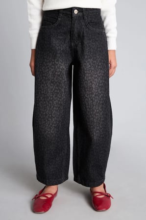 DeFacto 90's Wıde Leg Geniş Paça Jean Pantolon Kız Çocuk I2642A826AUNM40