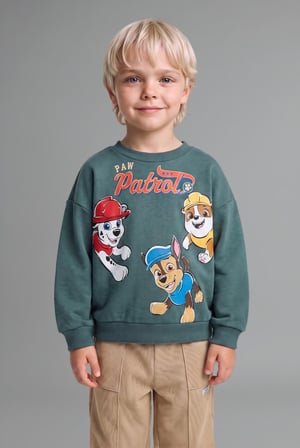 DeFacto Paw Patrol Oversıze Sweatshirt Erkek Bebek I3541A526WNGN501