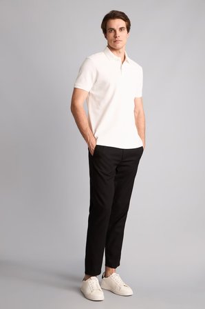 DeFacto %100 Pamuk Regular Fit Kısa Kollu Polo Tişört E9504AX26AUWT32