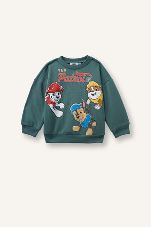 Paw Patrol Oversıze Sweatshirt Erkek Bebek