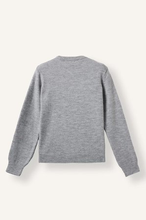 DeFacto Regular Fit Bisiklet Yaka Triko Basic Kazak H9438AX26WNGR156