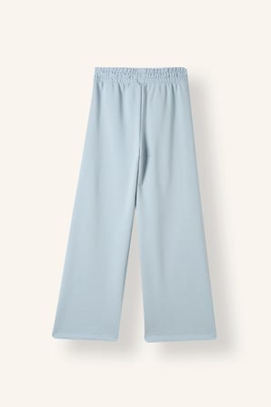 Wide Leg Disney Lilo & Stitch Lisanslı Baskılı Eşofman Altı Kız Çocuk
