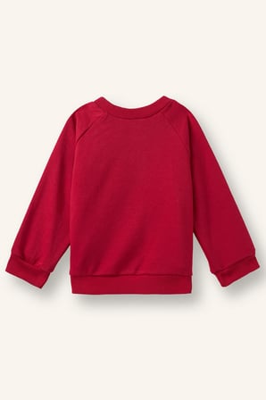DeFacto Cars Baskılı Şerit Detaylı Oversize Sweatshirt Erkek Bebek I3543A526WNRD166