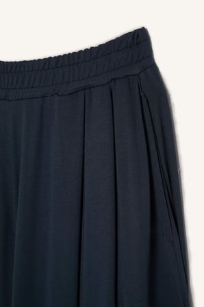 Wıde Leg Standart Paça Standart Boy Modal Sporcu Pantolon