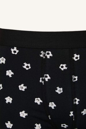 Regular Fıt Desenli 3'lü Boxer