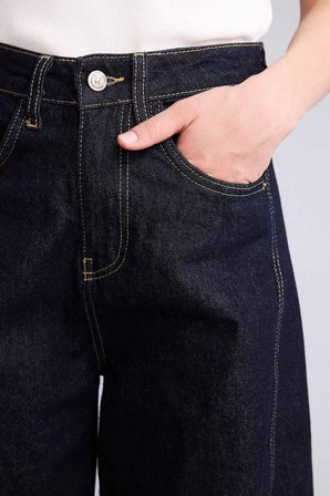 DeFacto Baggy Fıt Yüksek Bel Uzun Jean Pantolon H1730AX26SPNM82