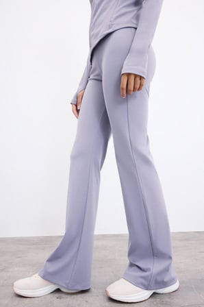 DeFacto Esnek Kumaş Aırtech Flare Fit Yüksek Bel Beli Saran Sporcu Pantolon C9192AX26AUPR522