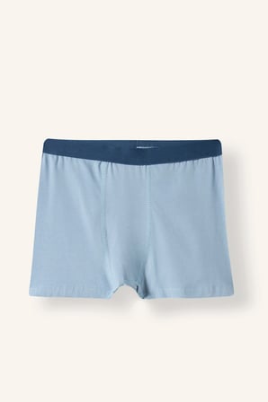 Ribana Kareli ve Düz 3'lü Boxer Erkek Çocuk