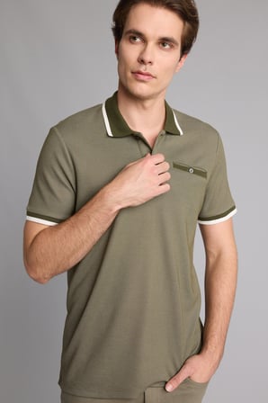 Ultra Yumuşak Regular Fıt Polo Yaka Kısa Kollu Polo Tişört