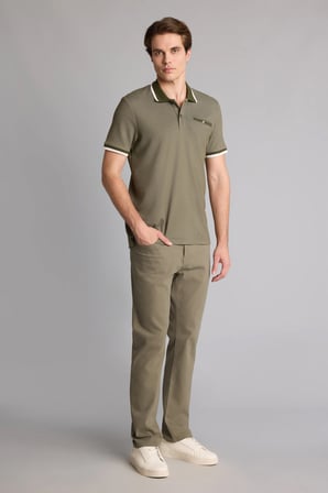 Ultra Yumuşak Regular Fıt Polo Yaka Kısa Kollu Polo Tişört